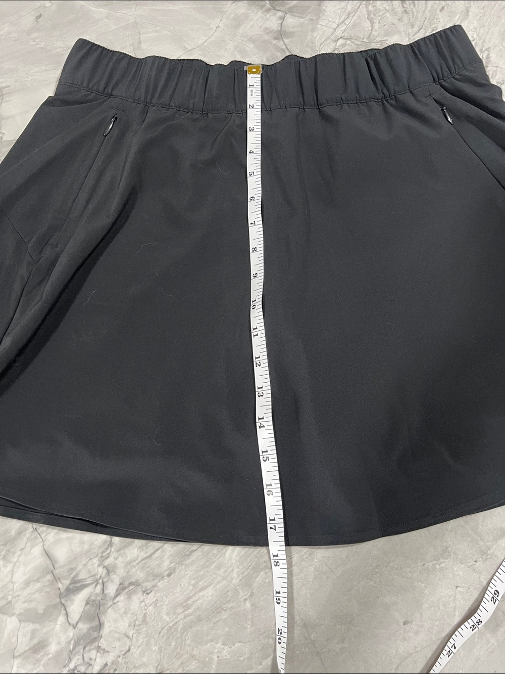 Talbots Black Elastic Waist Skort - Picture 8 of 9